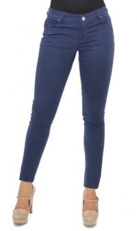 Style&co. Petite Skinny Printed Jeans (2 Petite, Pin Dot Blue)