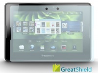 GreatShield Ultra Smooth Clear Screen Protector Film for RIM Blackberry Playbook Tablet (3 Pack)