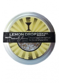 Rokz Design Group Infused Cocktail Sugar, Lemon Drop, 4 Ounce