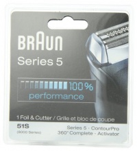 Braun Series 5 Combi 51s Foil And Cutter Replacement Pack (Formerly 8000 360 Complete Or Activator)