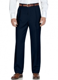 Ralph Lauren Navy Blue Dress Pants 42 x 32 Pleated Trousers