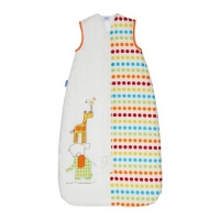 Grobag Baby Sleeping Bag 1.0 Tog, Dotty Day Out, 18-36 Months