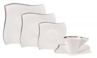 Villeroy & Boch New Wave Premium Platinum 5-Piece Place Setting, Service for 1