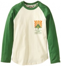 LRG Boys 8-20 Sunshower Baseball Raglan, Light Cream, X-Large