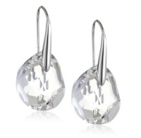 Clear AB Crystal .925 Silver Galet Clear Crystal Pierced Earrings with Swarovski Elements®