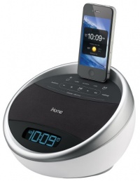 iHome iA17WZC Color Changing 30-Pin iPod/iPhone Alarm Clock Speaker Dock