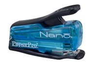 PaperPro Nano Miniature Stapler, 12 Sheet Capacity, Blue (1812)