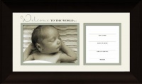 Havoc Gifts 4753-2 Hallway Photo Frame, Welcome to The World