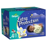 Pampers Extra Protection Diapers Size 4 Super Pack, 74 Count