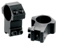 AccuShot Premium Hi-Profile Airgun .22 Ring for 1-Inch Scope