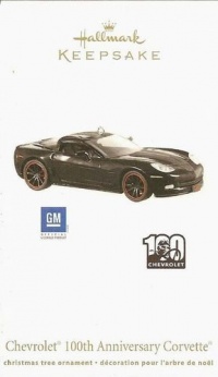 Hallmark 2011 - Rare 100th Anniversary - Chevrolet Corvette