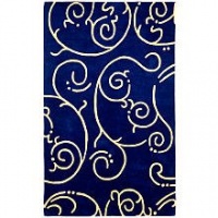 St Croix Trading Company Structure Blue Archer 4x6 Area Rug