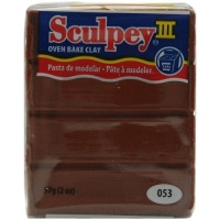 Sculpey III Polymer Clay 2 Ounces-Chocolate