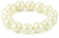 Carolee Pearl Basics Simulated Pearl 14mm Pearl Stretch Bracelet