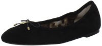 Sam Edelman Women's Felicia Ballet Flat,Black Suede,7.5 M US