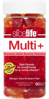 Slice of Life Multi+ Dietary Supplement, 60-Count Gummy Slices