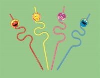 Sesame Street 1st Birthday - Krazy Straws 12ct