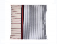 Tommy Hilfiger Vintage Plaid Pieced Stripe Decorative Pillow