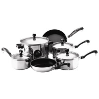 Farberware Classic Stainless Steel 10-Piece Cookware Set