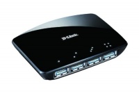 D-Link SuperSpeed USB 3.0 4-Port Powered Hub (DUB-1340)