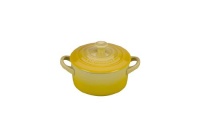 Le Creuset Stoneware Petite Round Casserole, 8-Ounce, Soleil