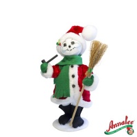 Annalee 9 Cozy Christmas Snowman Figurine