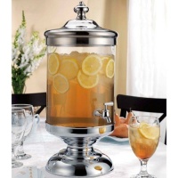 Shannon Crystal 2.5 Gallon Roxborough Beverage Jar Dispenser with Spigot