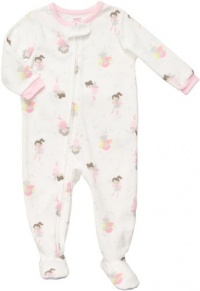 Carter's Girls Fleece Footed Blanket Sleeper Pajamas - Fairy