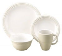 Pfaltzgraff Cappuccino 16-Piece Dinnerware Set, Service for 4