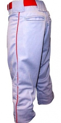 Baseball Pant with Piping - Youth (EA) - Grey/Royal, L - 1018561