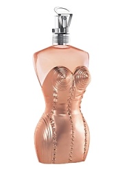 Jean Paul Gaultier pays homage to woman with his unique floral oriental scent, which comes in a sensuously curved bottle, a womans body in a corset. Jean Paul Gaultier Classique is a floral oriental composed of top notes of rose and star aniseed, heart notes of iris, orchid and orange blossom, and base notes of vanilla and woody amber