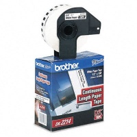 Brother DK-2214 Continuous Paper Label Roll (100 Feet, 1/2 Wide)