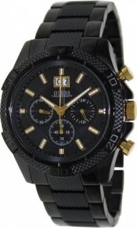 GUESS Men's Black Sport Chronograph Watch