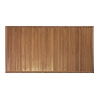 InterDesign 34-Inch by 21-Inch Formbu Bath Mat, Natural Bamboo