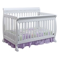 DaVinci Kalani 4-in-1 Convertible Crib with Toddler Rail, White