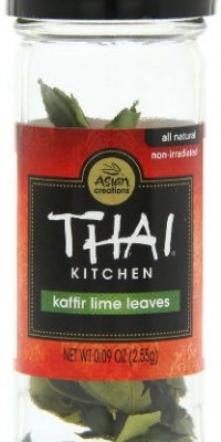 Thai Kitchen Seasoning, Kaffir Lime Leaves, 0.09-Ounce (Pack of 3)