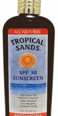 Mexitan Tropical Sands SPF 30 All Natural Biodegradable Water Resistant Sunscreen, 8-fl. oz