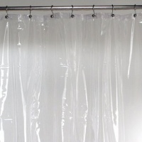 Mildew-Resistant Antibacterial Heavy-Duty Shower Curtain Liner