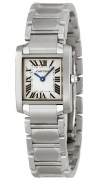 Cartier Women's W51008Q3 Tank Francaise Stainless Steel Watch