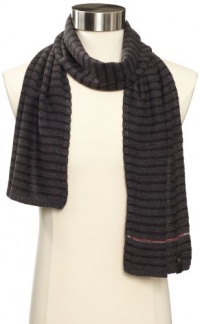 Marc New York by Andrew Marc Men's Reverse Jersey Stripe Scarf