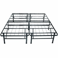 Sleep Master Platform Metal Bed Frame/Mattress Foundation, King