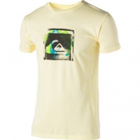 Quiksilver Stamped Logo T-Shirt - Short-Sleeve - Men's Maize, S