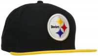 NFL Pittsburgh Steelers Black and Team Color 59Fifty Fitted Cap