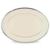 Lenox Solitaire 16-Inch Platinum-Banded Fine China Oval Platter