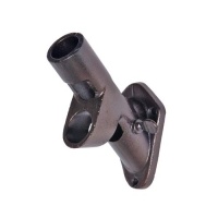 Bronze Finish Cast Iron 2-Position flag Pole Bracket wall mount