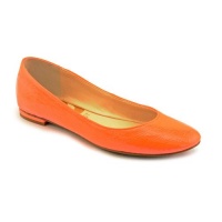 Nine West Our Love Womens Size 5 Orange Flats Shoes New/Display