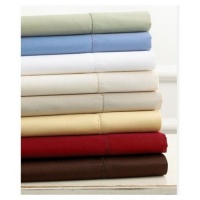 Charter Club Damask Solid 500 Thread Count Sheet Set, Queen Lake