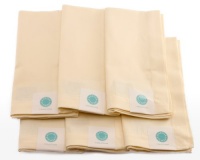 Martha Stewart Collection Ivory Cotton Twill Napkins - Set of 6