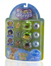 Squinkies Disney Pets 9-Piece Bubble - Lion King with Tiny Toys