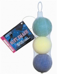 Wet Products Pack of Three Paddle / Smash Balls - Assorted Colors